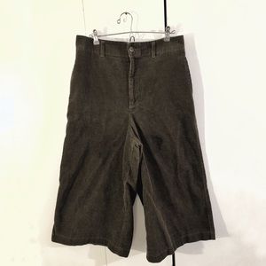 Corduroy Cropped Culottes - Uniqlo